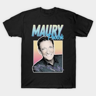 Vintage Style Maury Povich 90s Aesthetic Design T-Shirt